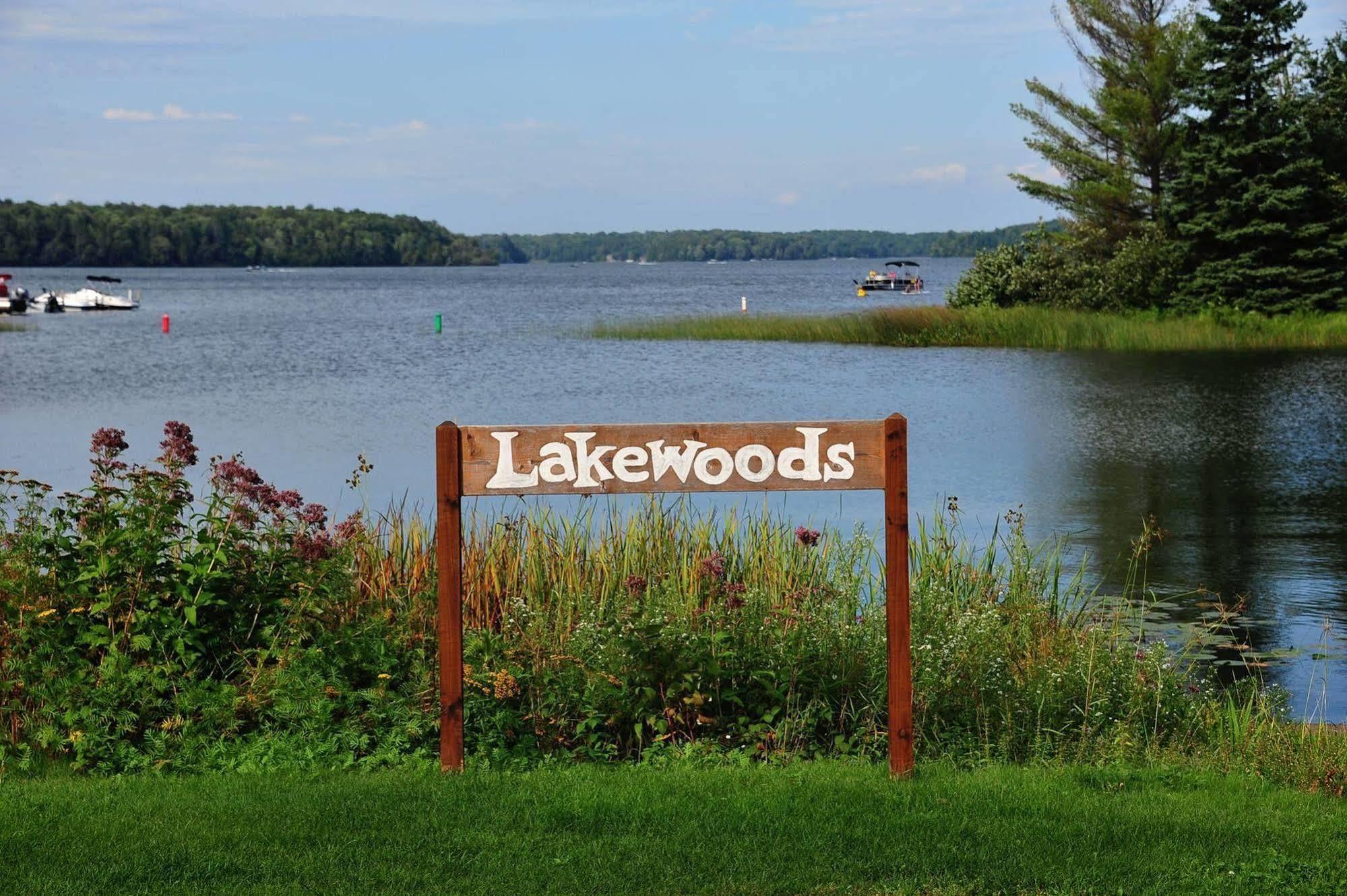 Lakewoods Resort & Golf Namekagon Exterior foto